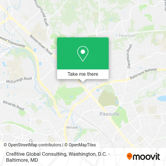 Cre8tive Global Consulting map