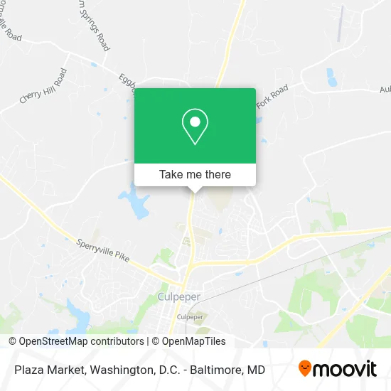 Plaza Market map