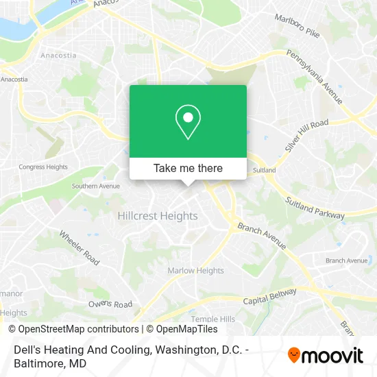 Dell's Heating And Cooling map