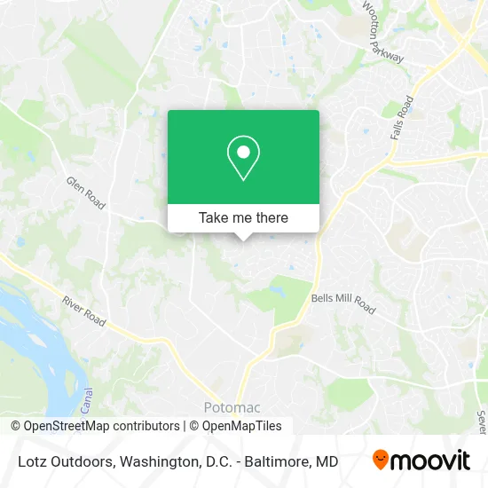 Lotz Outdoors map