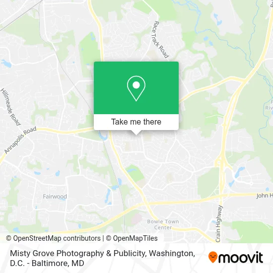 Misty Grove Photography & Publicity map