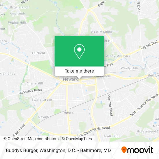 Buddys Burger map