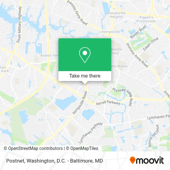 Postnet map