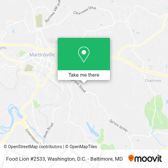 Food Lion #2533 map