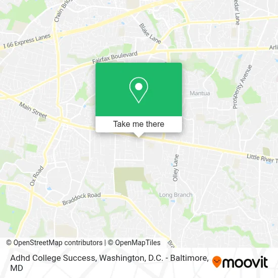 Adhd College Success map