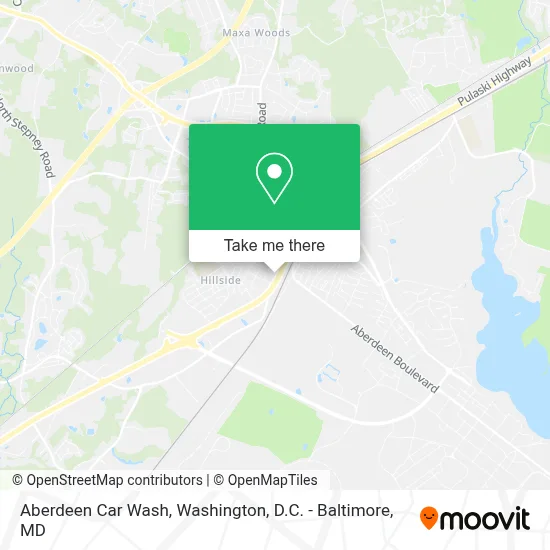 Aberdeen Car Wash map