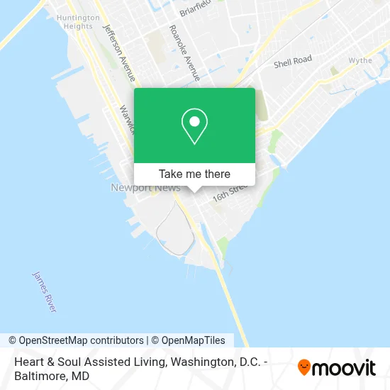 Heart & Soul Assisted Living map