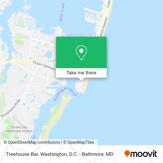 Treehouse Bar map