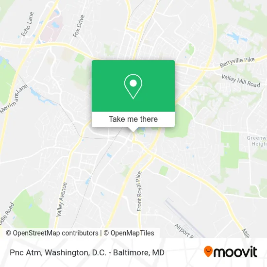 Pnc Atm map