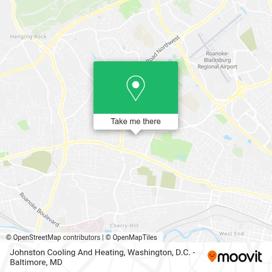 Johnston Cooling And Heating map
