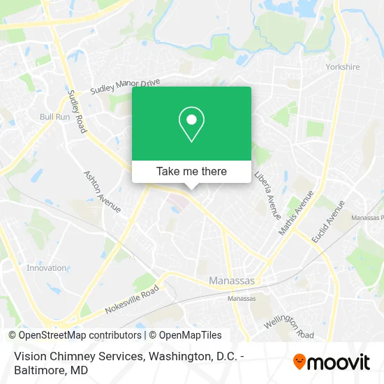 Vision Chimney Services map