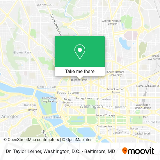 Dr. Taylor Lerner map