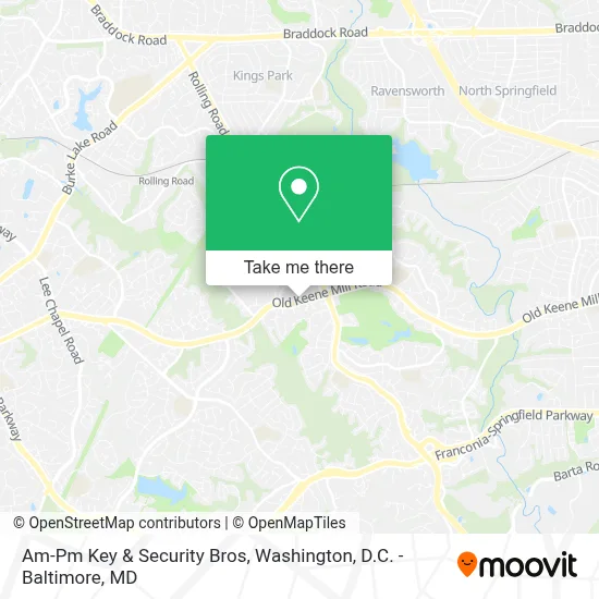 Am-Pm Key & Security Bros map