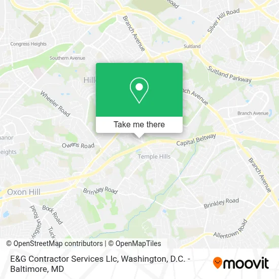 E&G Contractor Services Llc map