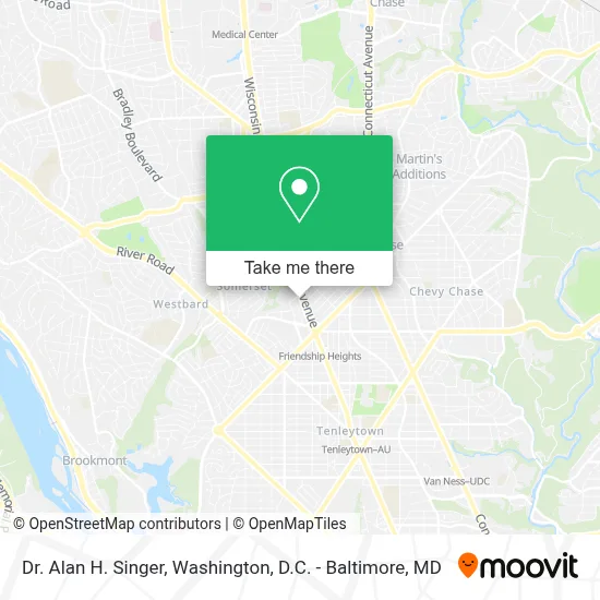 Dr. Alan H. Singer map