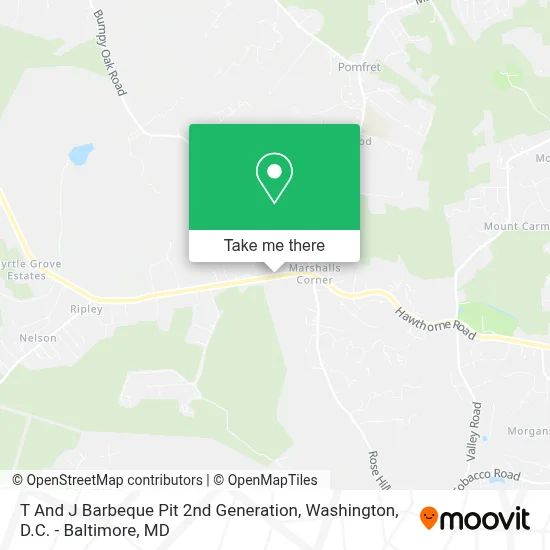 T And J Barbeque Pit 2nd Generation map