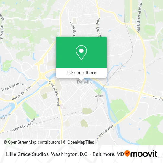 Lillie Grace Studios map