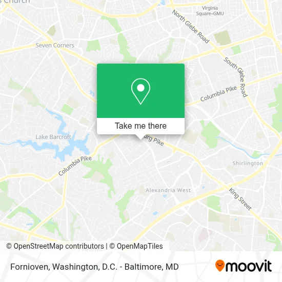 Fornioven map