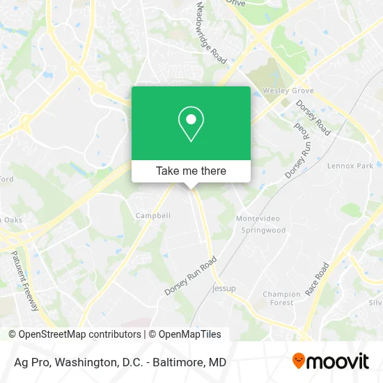 Ag Pro map