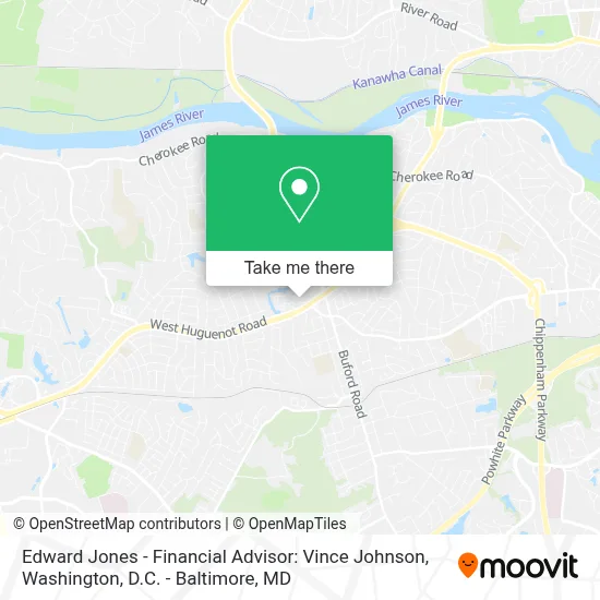 Edward Jones - Financial Advisor: Vince Johnson map