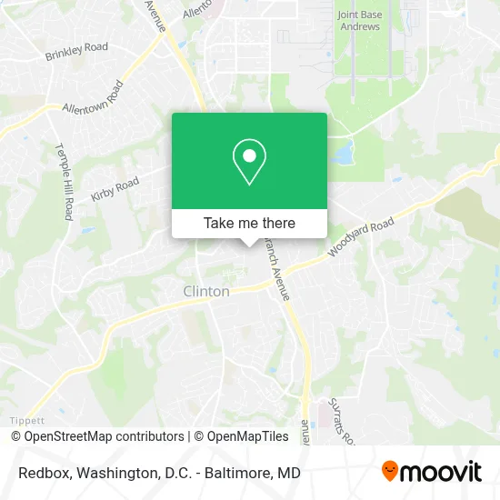 Redbox map
