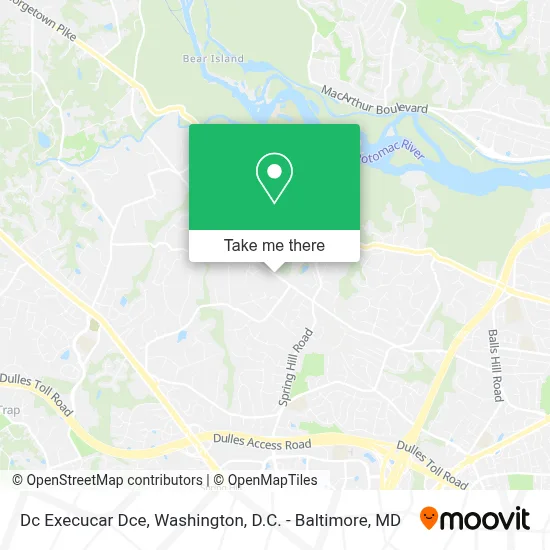 Dc Execucar Dce map