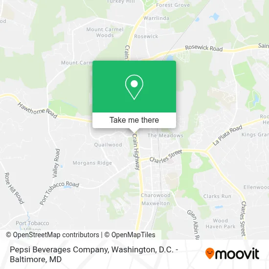 Pepsi Beverages Company map
