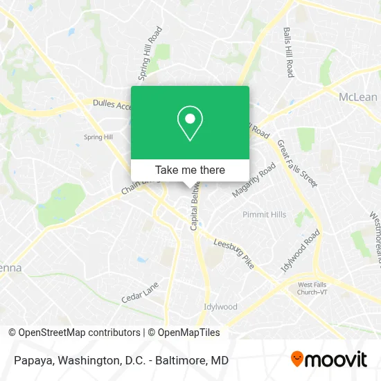 Papaya map