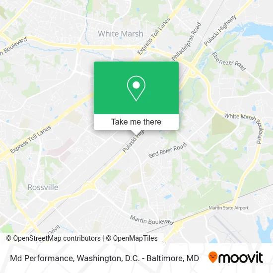 Md Performance map
