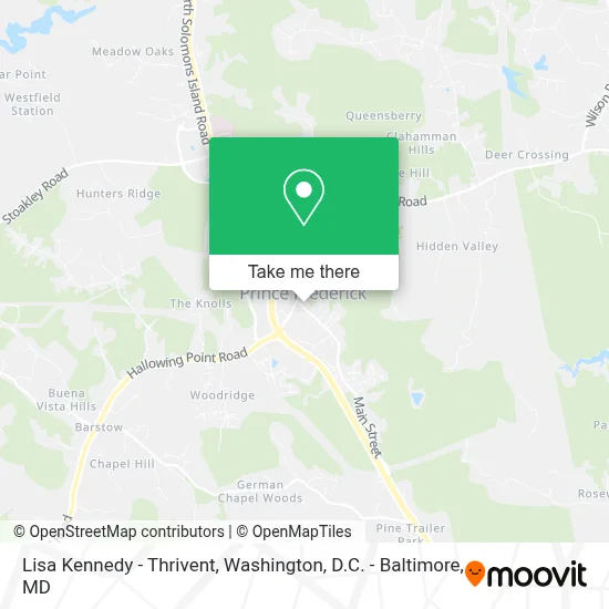 Lisa Kennedy - Thrivent map