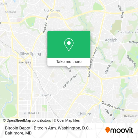 Bitcoin Depot - Bitcoin Atm map