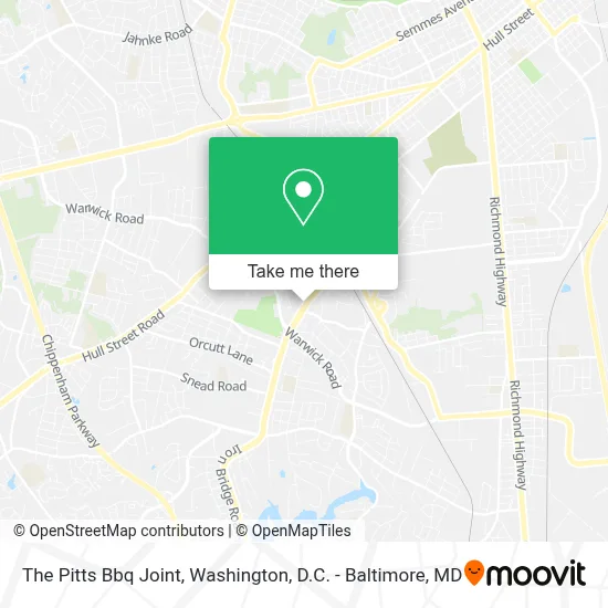 The Pitts Bbq Joint map