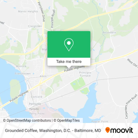 Grounded Coffee map