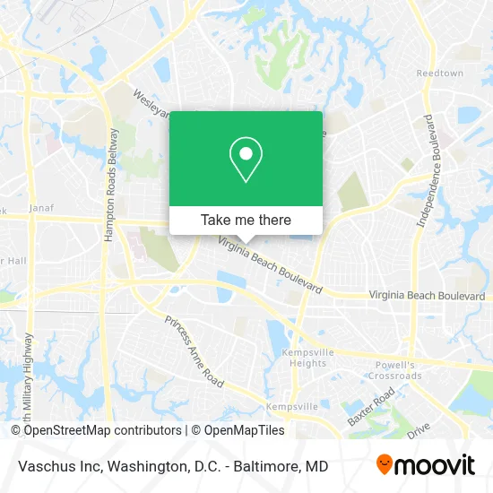 Vaschus Inc map