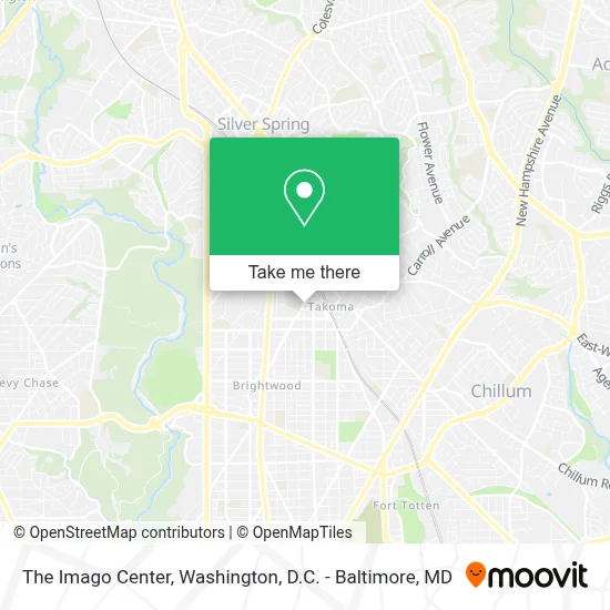 The Imago Center map