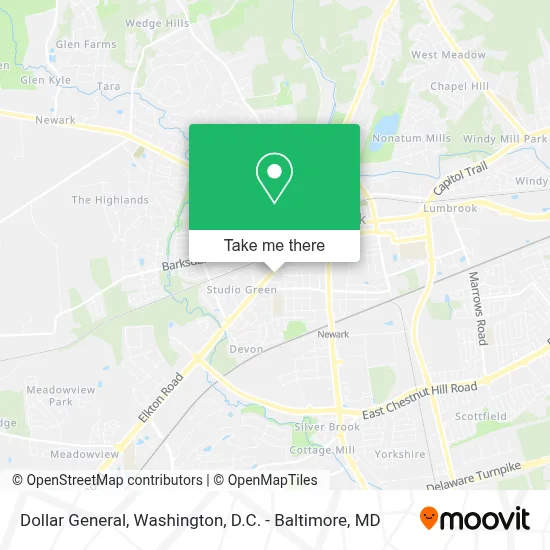Dollar General map