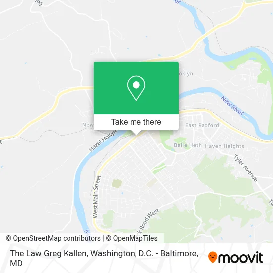 The Law Greg Kallen map