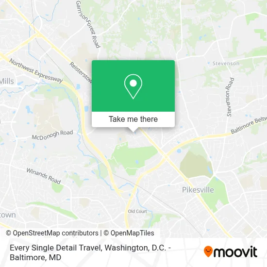 Every Single Detail Travel map