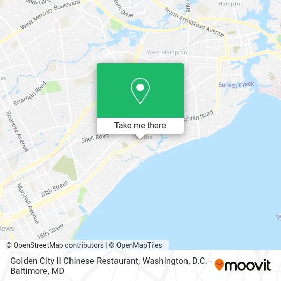 Golden City II Chinese Restaurant map