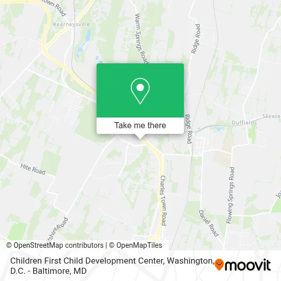 Children First Child Development Center map