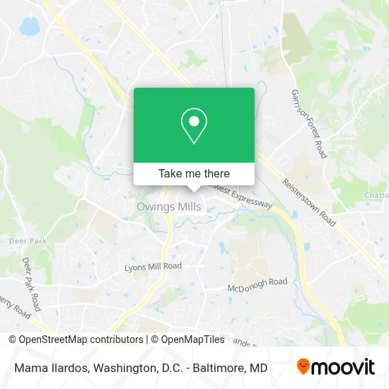 Mama Ilardos map