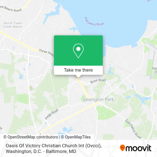 Oasis Of Victory Christian Church Int (Ovcci) map