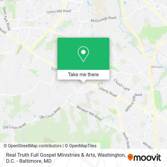 Real Truth Full Gospel Ministries & Arts map