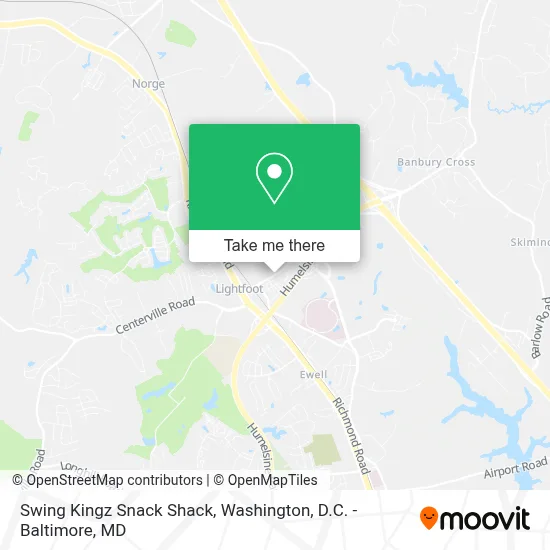 Swing Kingz Snack Shack map