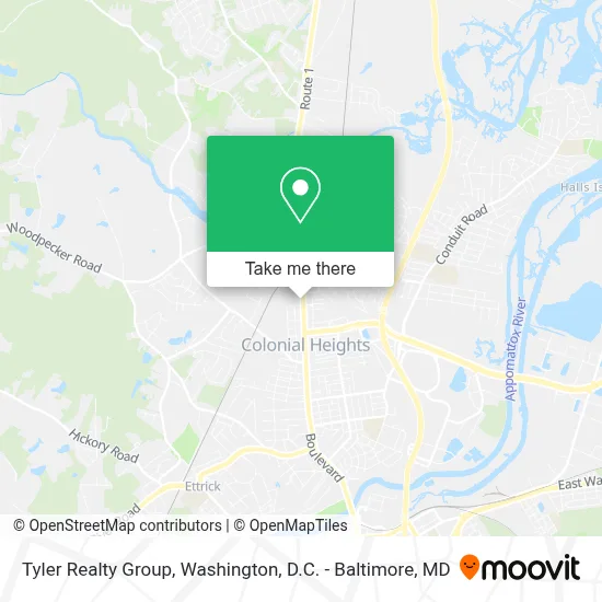 Tyler Realty Group map