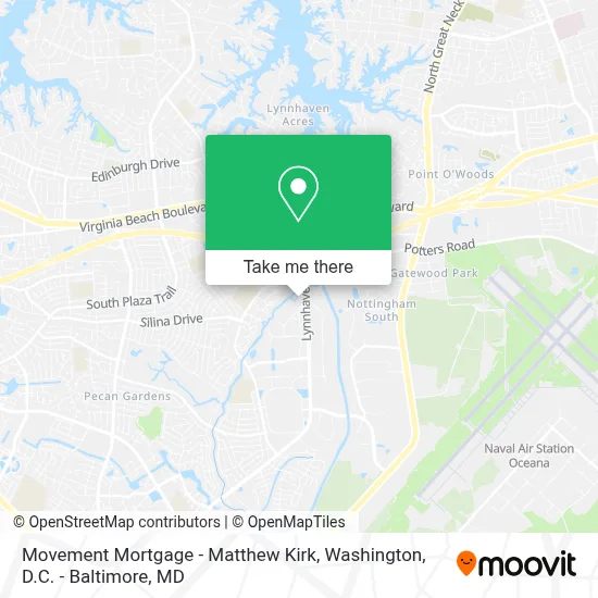 Movement Mortgage - Matthew Kirk map