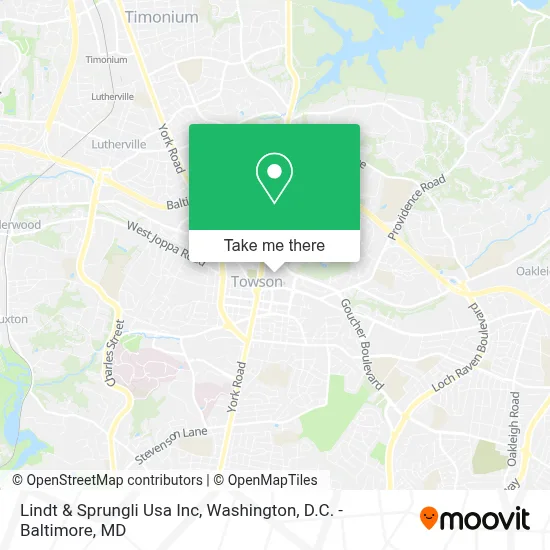 Lindt & Sprungli Usa Inc map