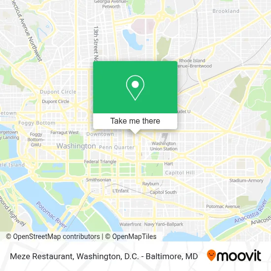 Meze Restaurant map