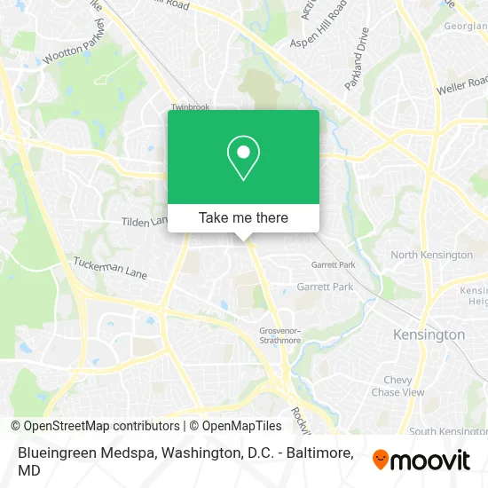 Blueingreen Medspa map