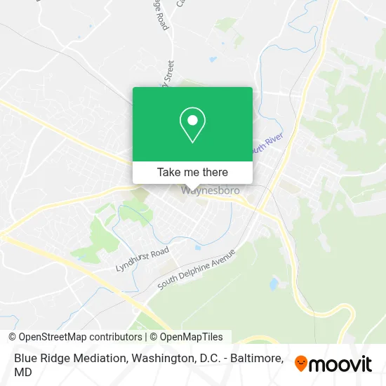 Blue Ridge Mediation map